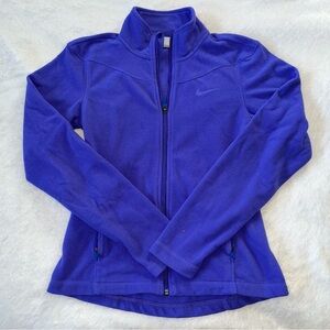Nike therma fit purple jacket